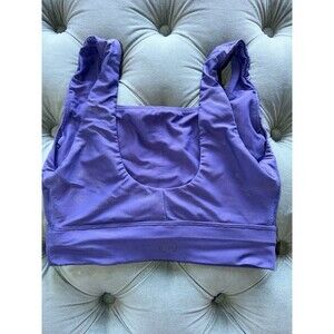 Calia Sports Bra Womens Small Blue Made To Play Medium Support Yoga Square Neck